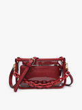 Jessica Stadium Clear Crossbody Bag – Chain Strap