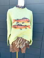 Olive Zebra Shorts
