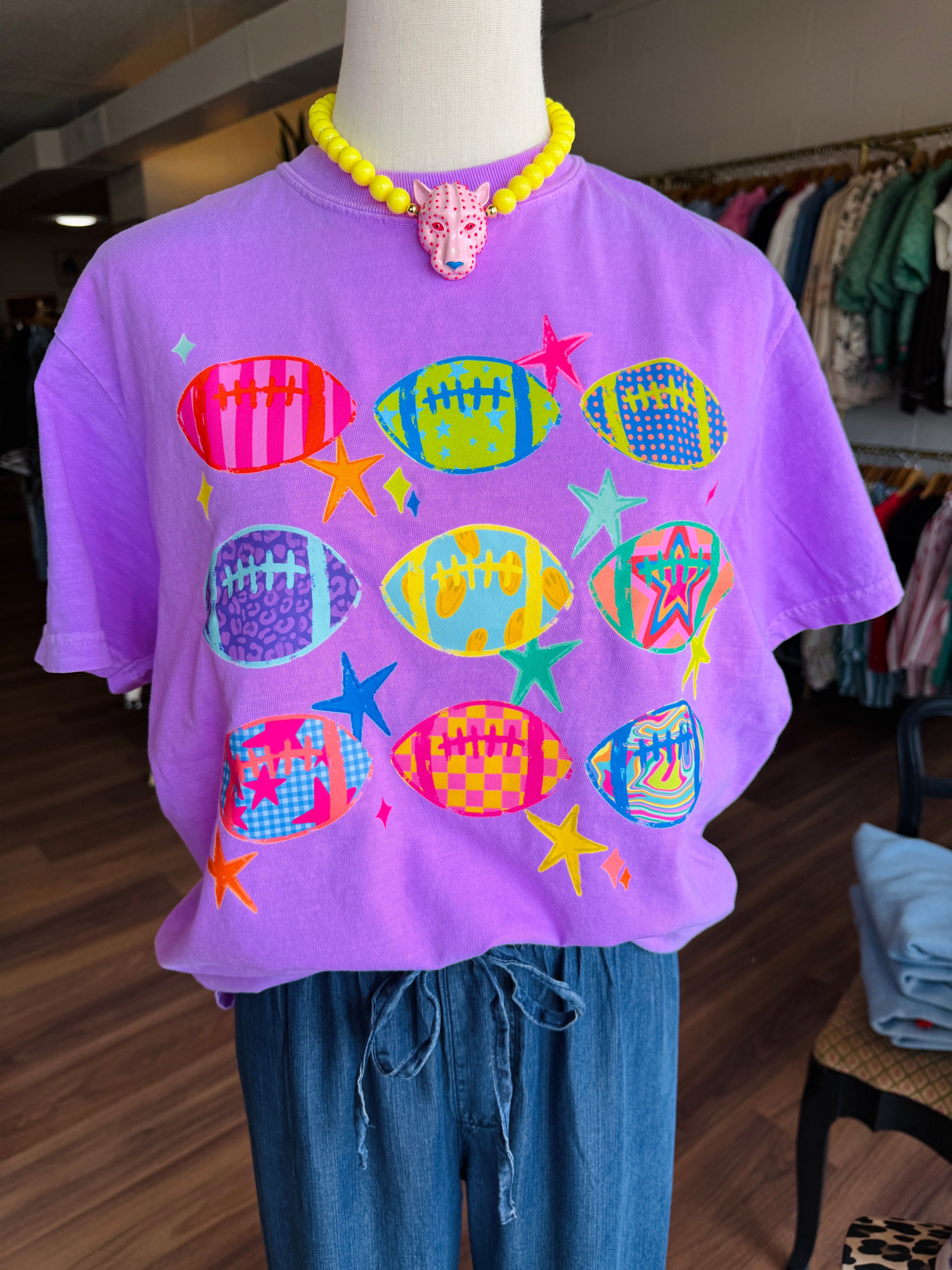 Preppy Football Shirt