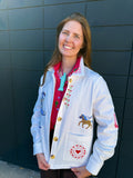 Embroidered Long Jacket