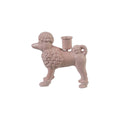 Poodle Shaped Candle Holder