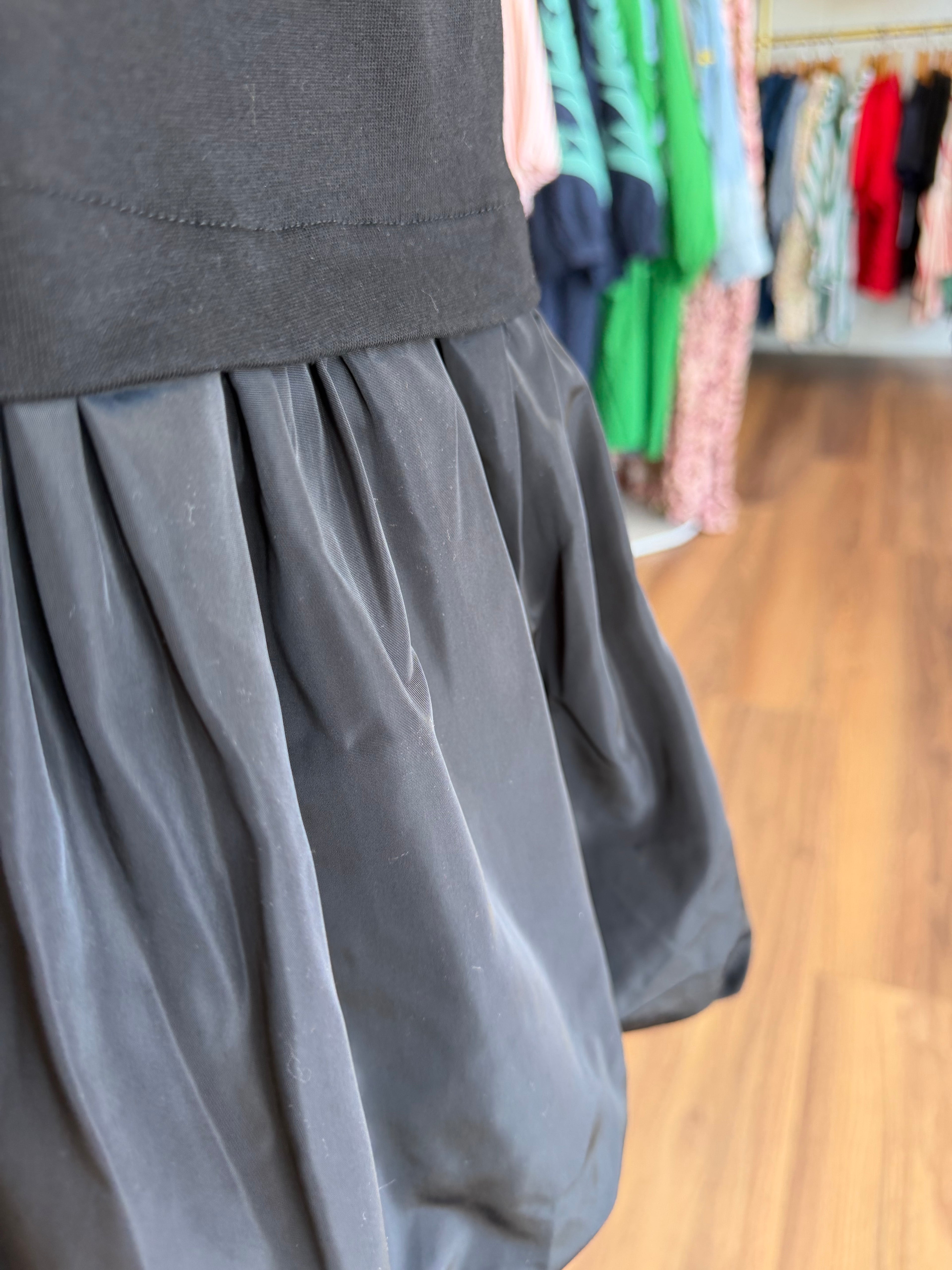 Black Crewneck Dress