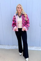 Pink Velvet Jacket