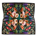 Vivid Wildflowers Western Cowgirl Silk Wild Rag Scarf