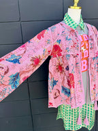 Quilted Floral Jacket