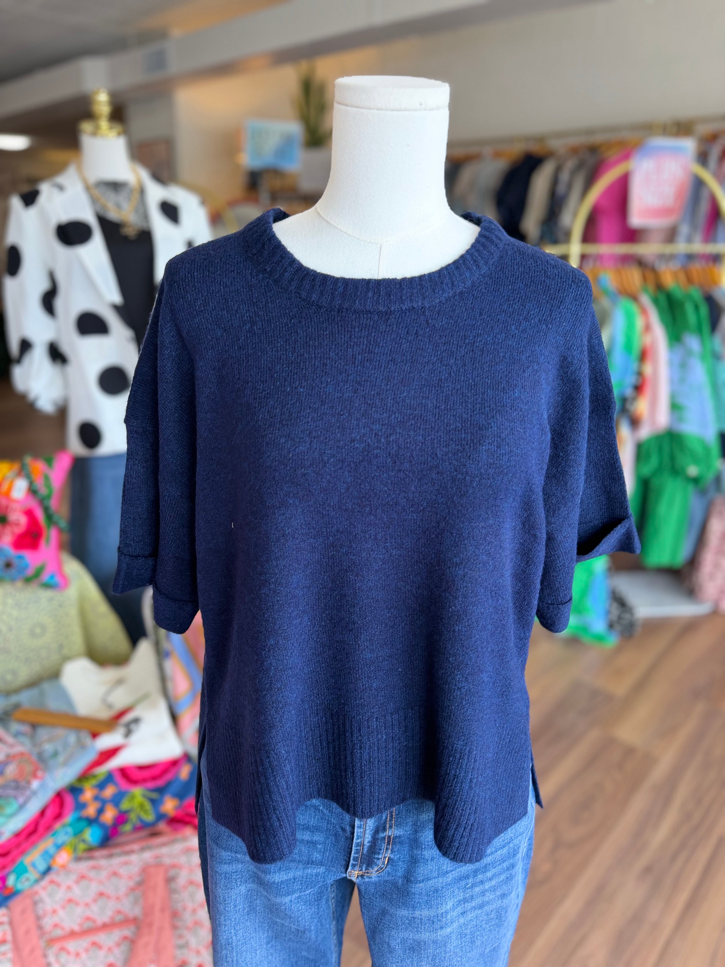 Catrina - Black Iris Top