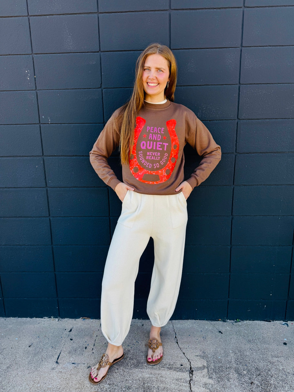 Peace and Quiet Sweatshirt