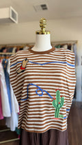 CREW Neck Short Sleeve Top