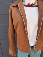Brown Suede Jacket