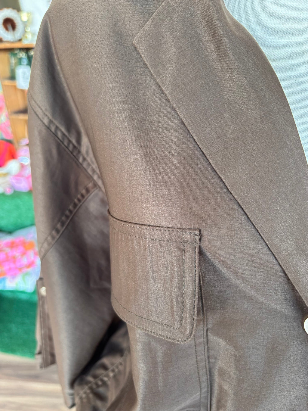 Celine Espresso Jacket