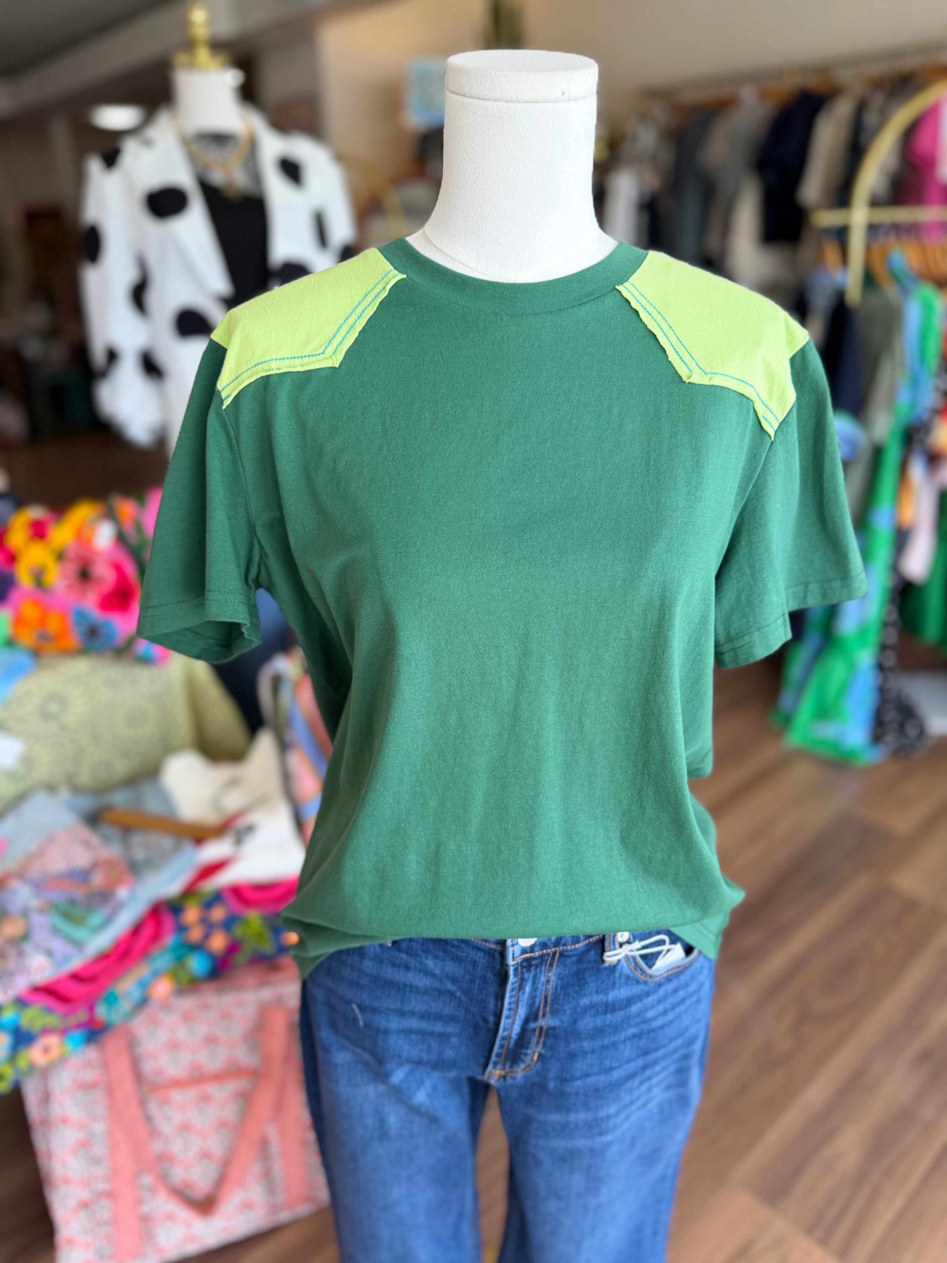 Yoke Green T-Shirt
