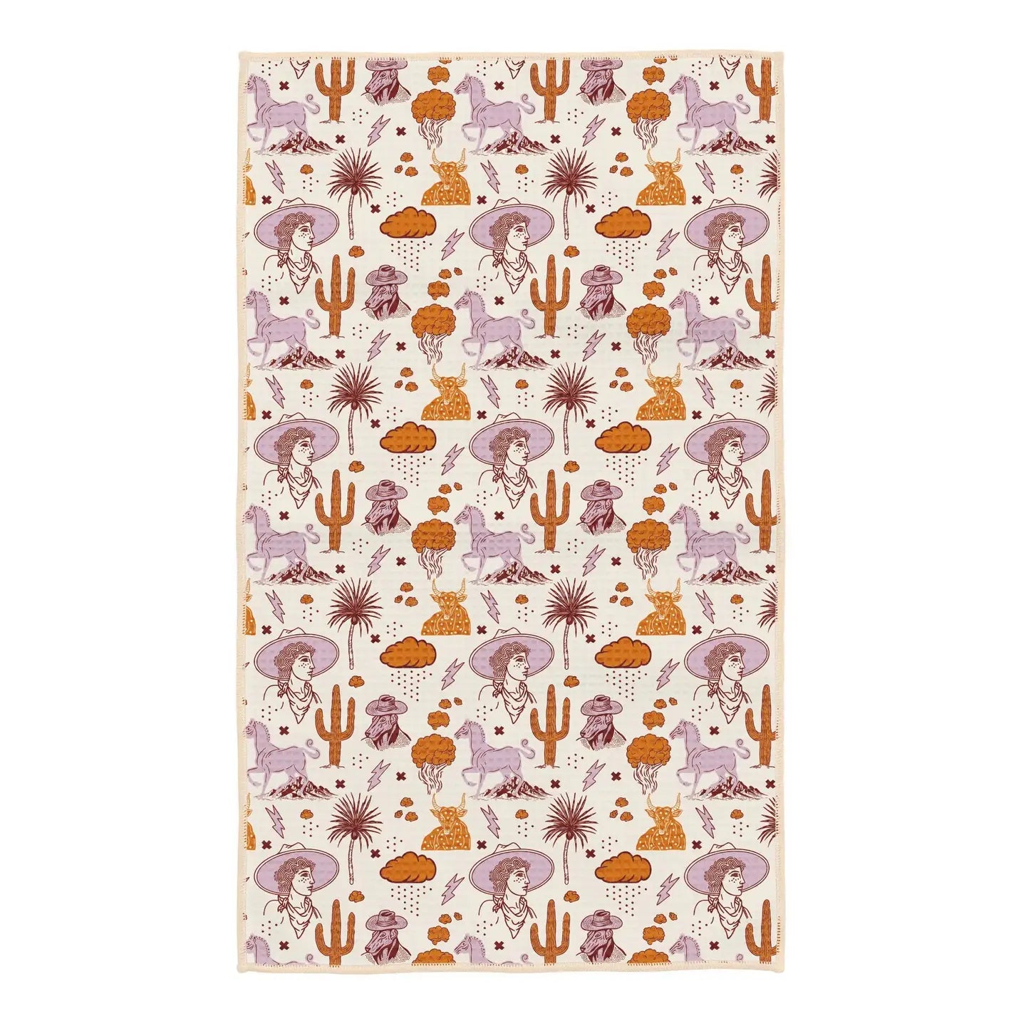 Cosmic Cowgirl Hand Towel