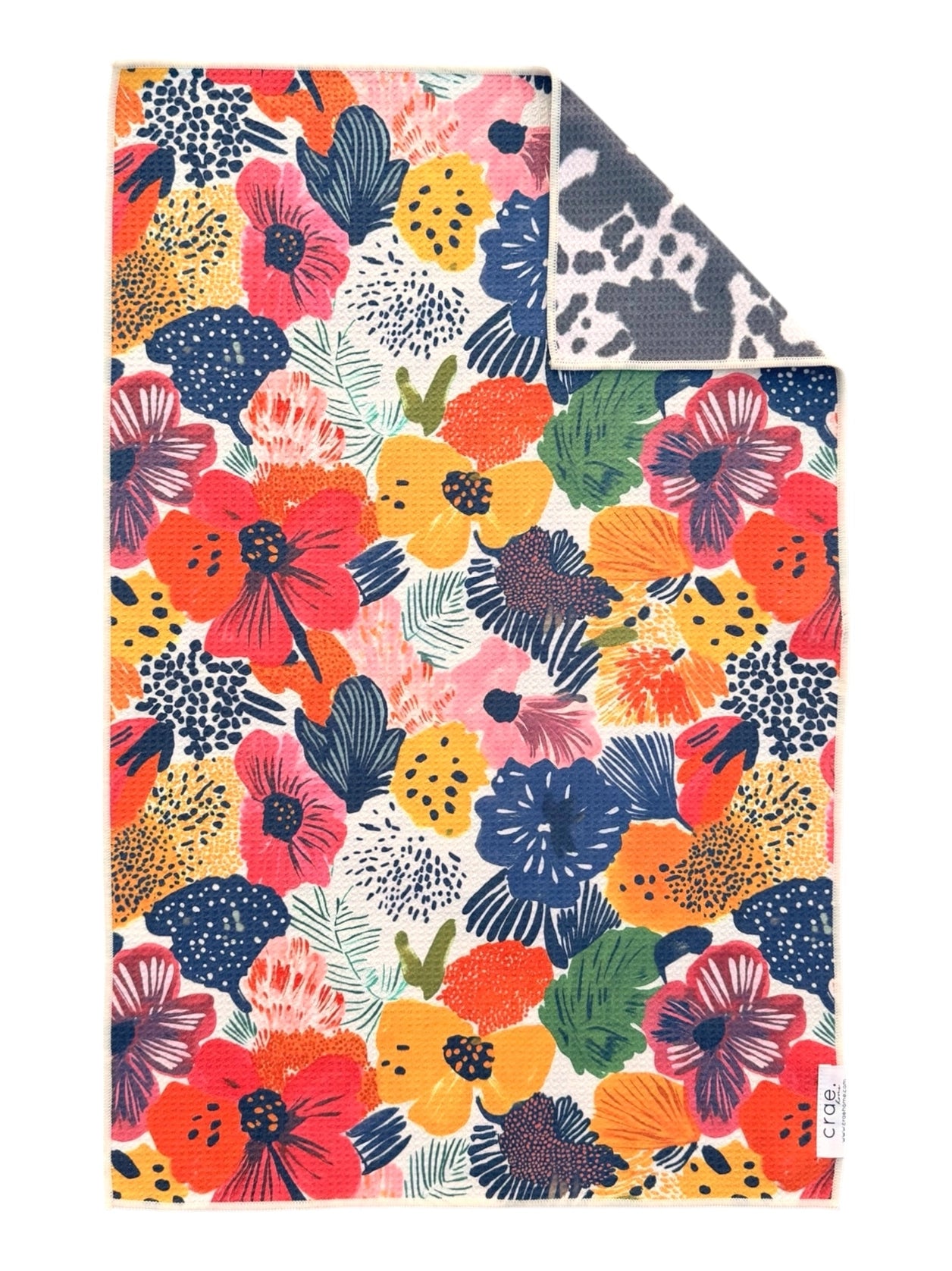 Reversible Wildflower Rodeo Hand Towel