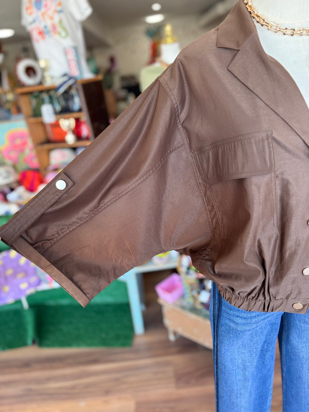 Celine Espresso Jacket