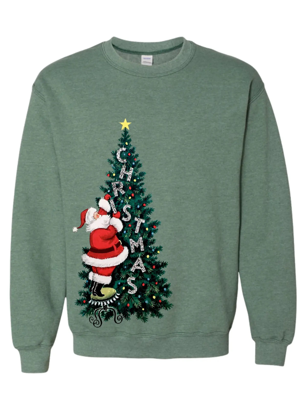 Climb the Christmas Tree Crewneck