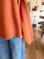 Rust Sheep Sweater