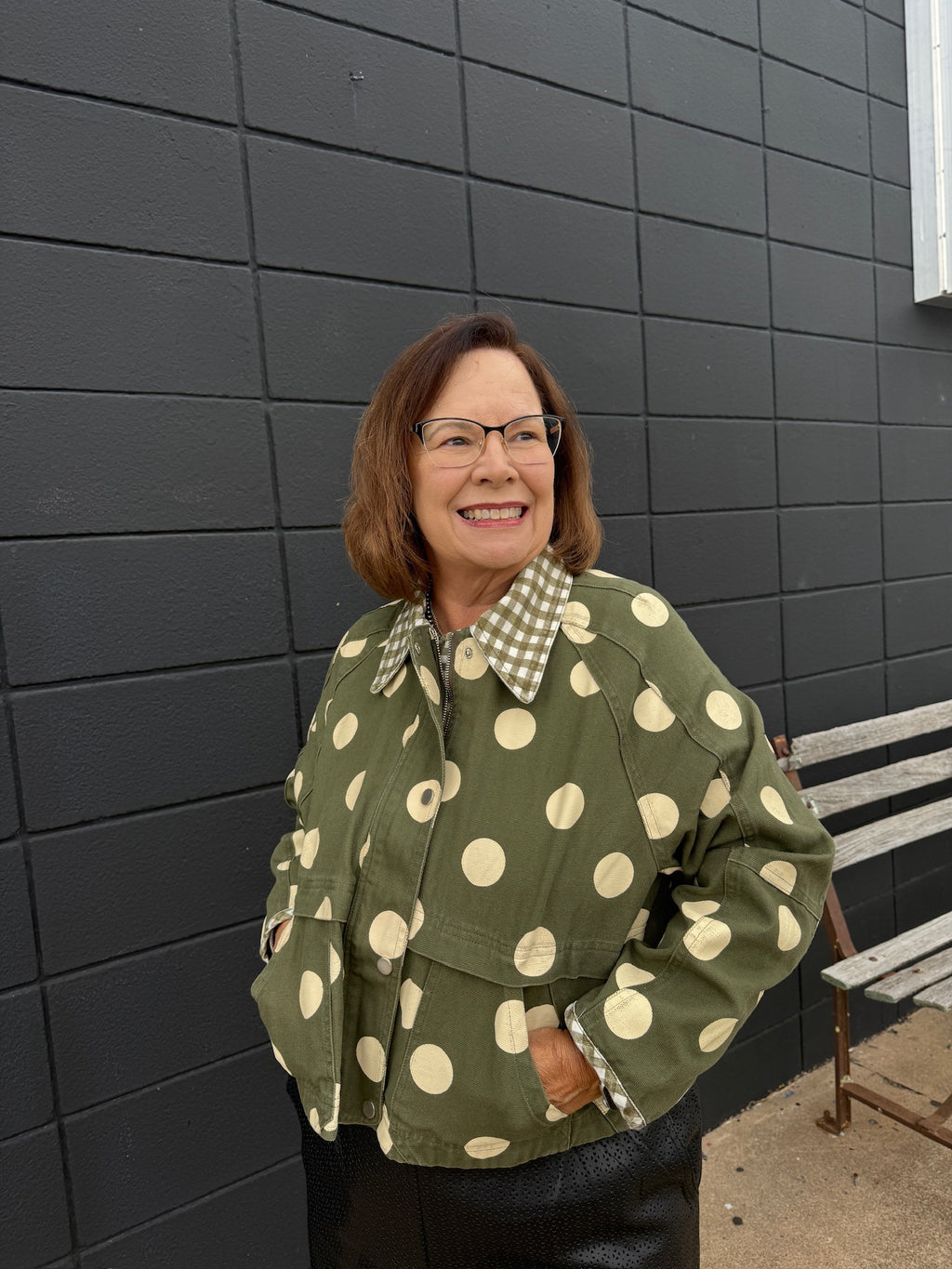 Polka Dot Jacket