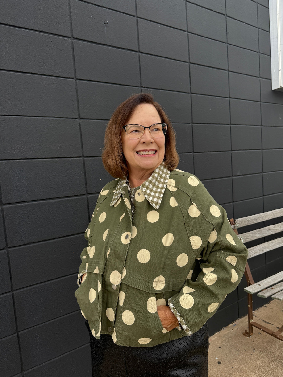 Polka Dot Jacket