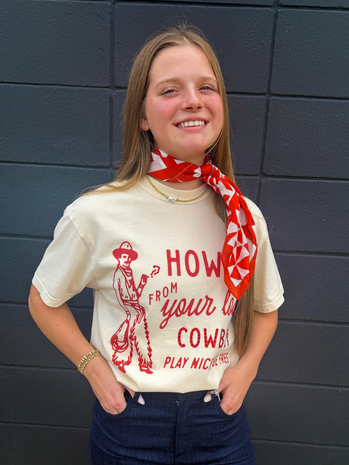 Howdy From Your Local Cowboy Tee