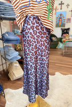Dusty Blue Animal Skirt