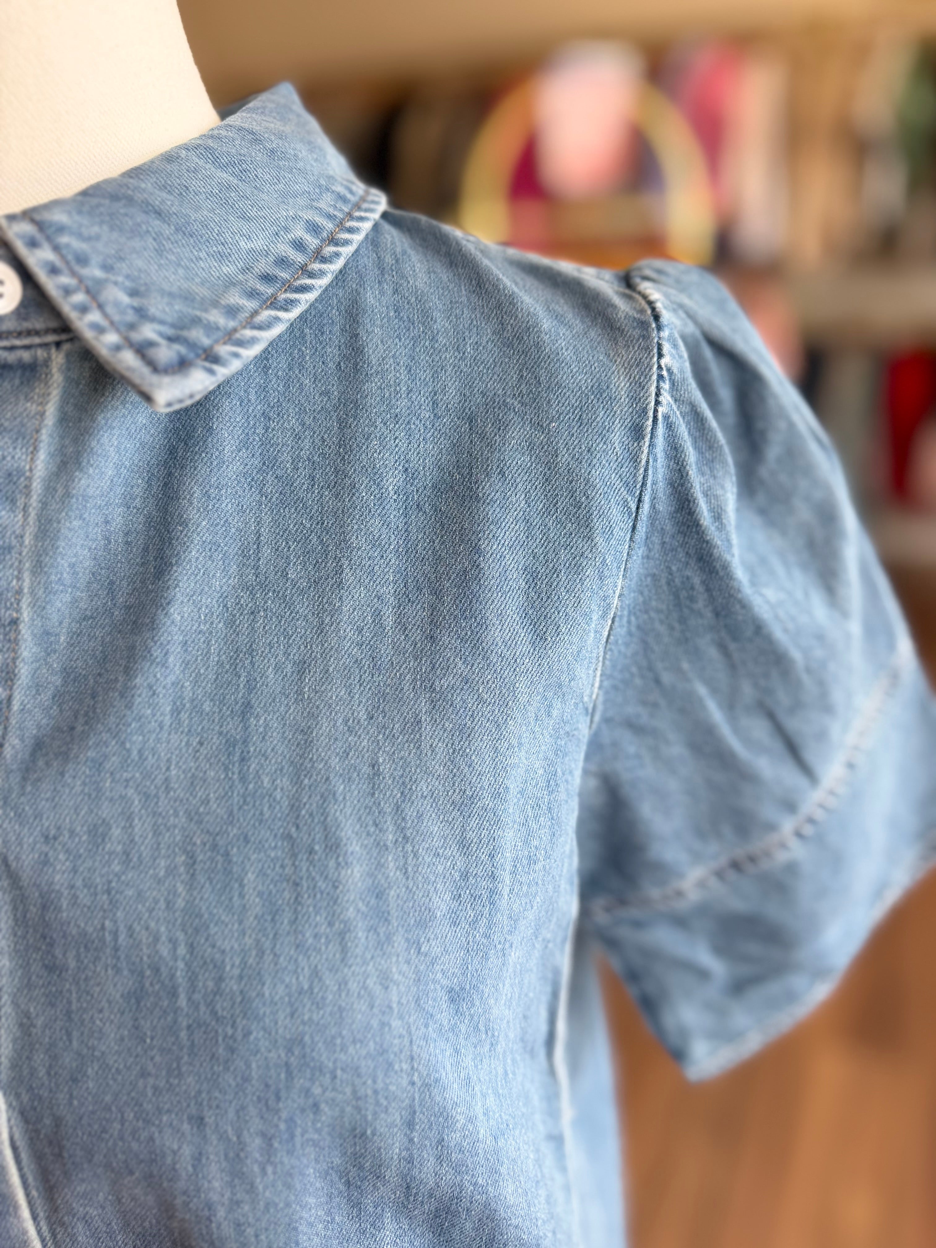 Irina Denim Top