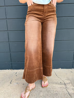 Coffee Corduroy Pants