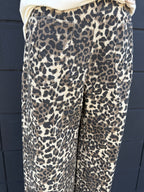 Leopard Ruffle Pants