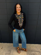 Black Long Sleeve Thermal T-Shirt