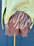Olive Zebra Shorts