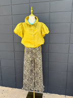 Lime Cinch Top