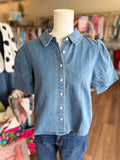 Irina Denim Top