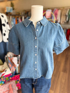 Irina Denim Top