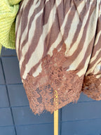 Olive Zebra Shorts