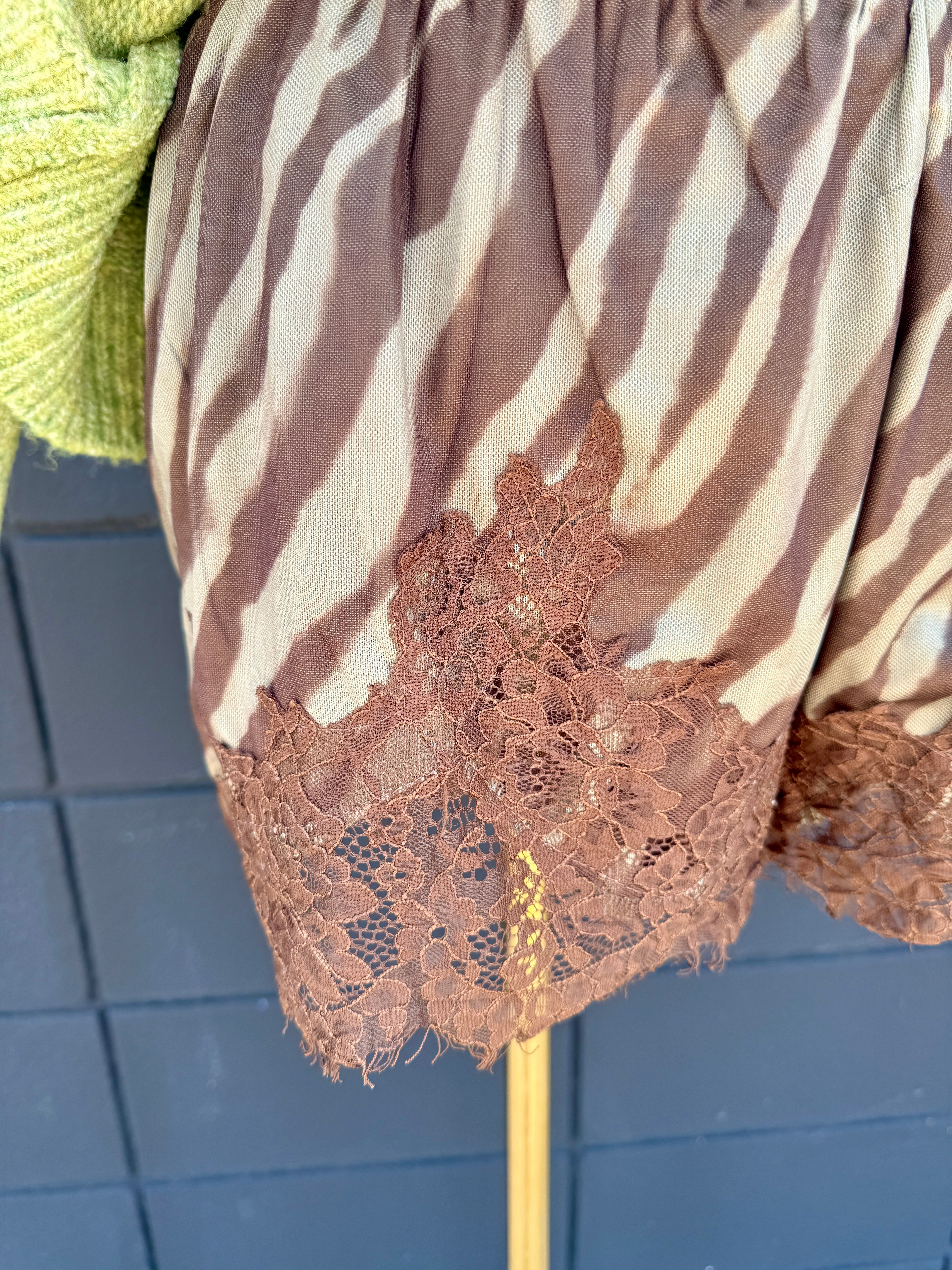 Olive Zebra Shorts