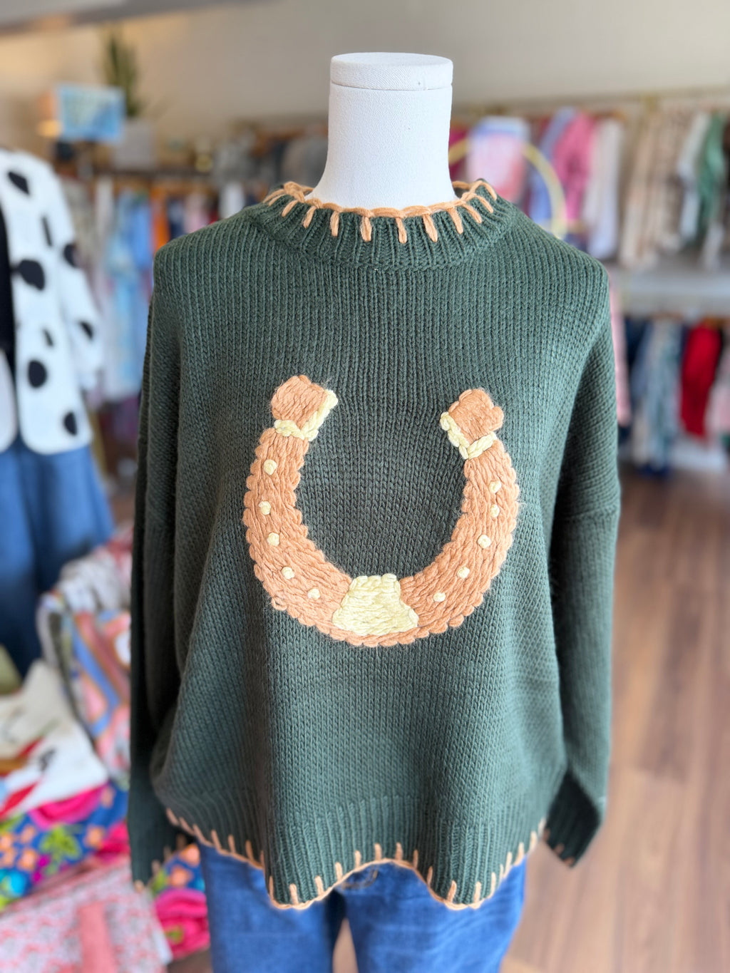 Deep Green Sweater
