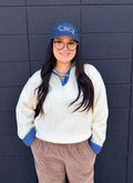 Off White Denim Sweater