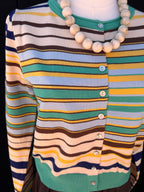 Green Multi Sweater