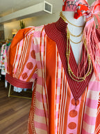 Pink Abstract Dress