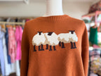 Rust Sheep Sweater