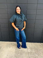Bella High Rise Wide Leg Jean