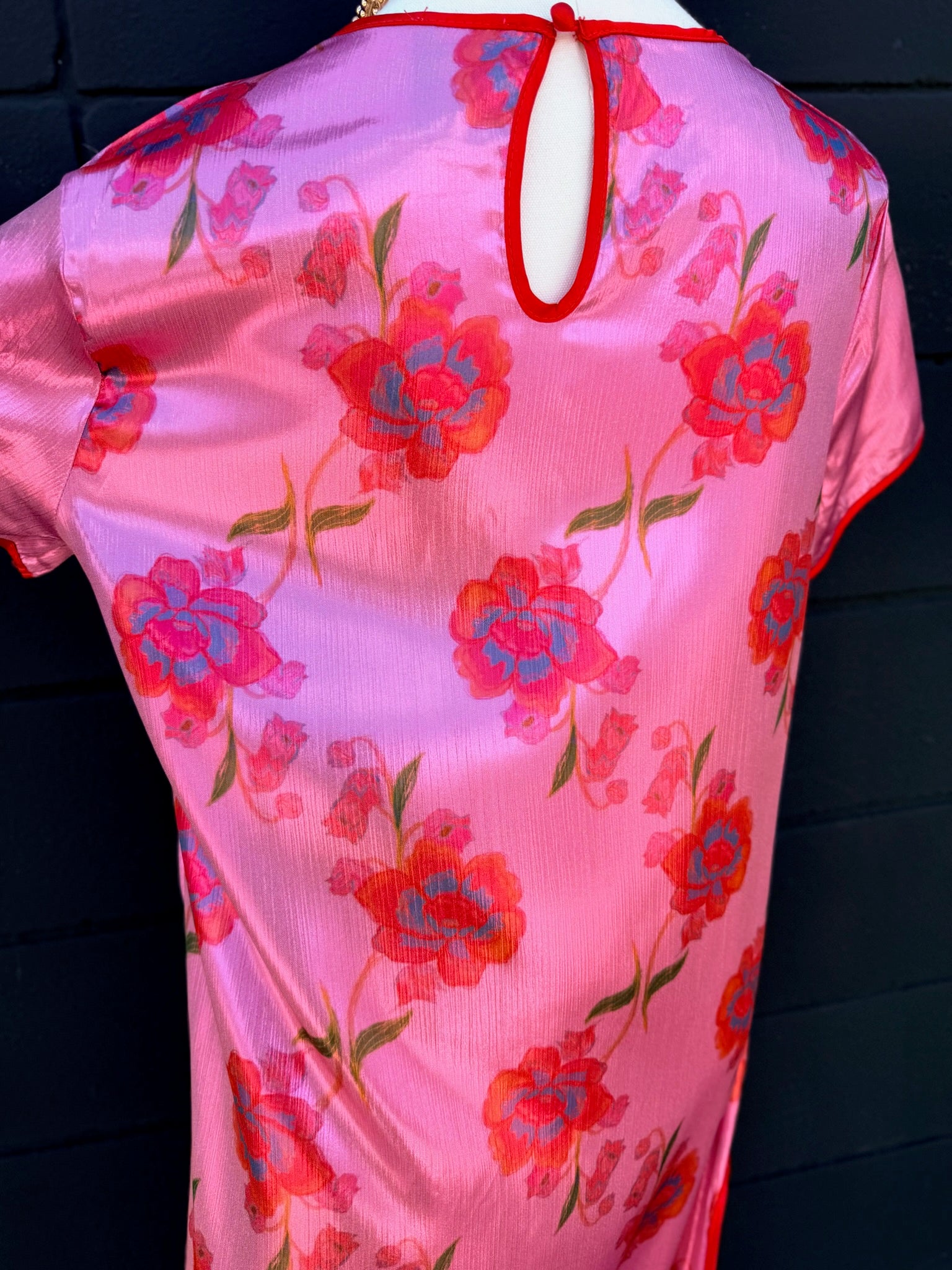 Lindy Satin Dress