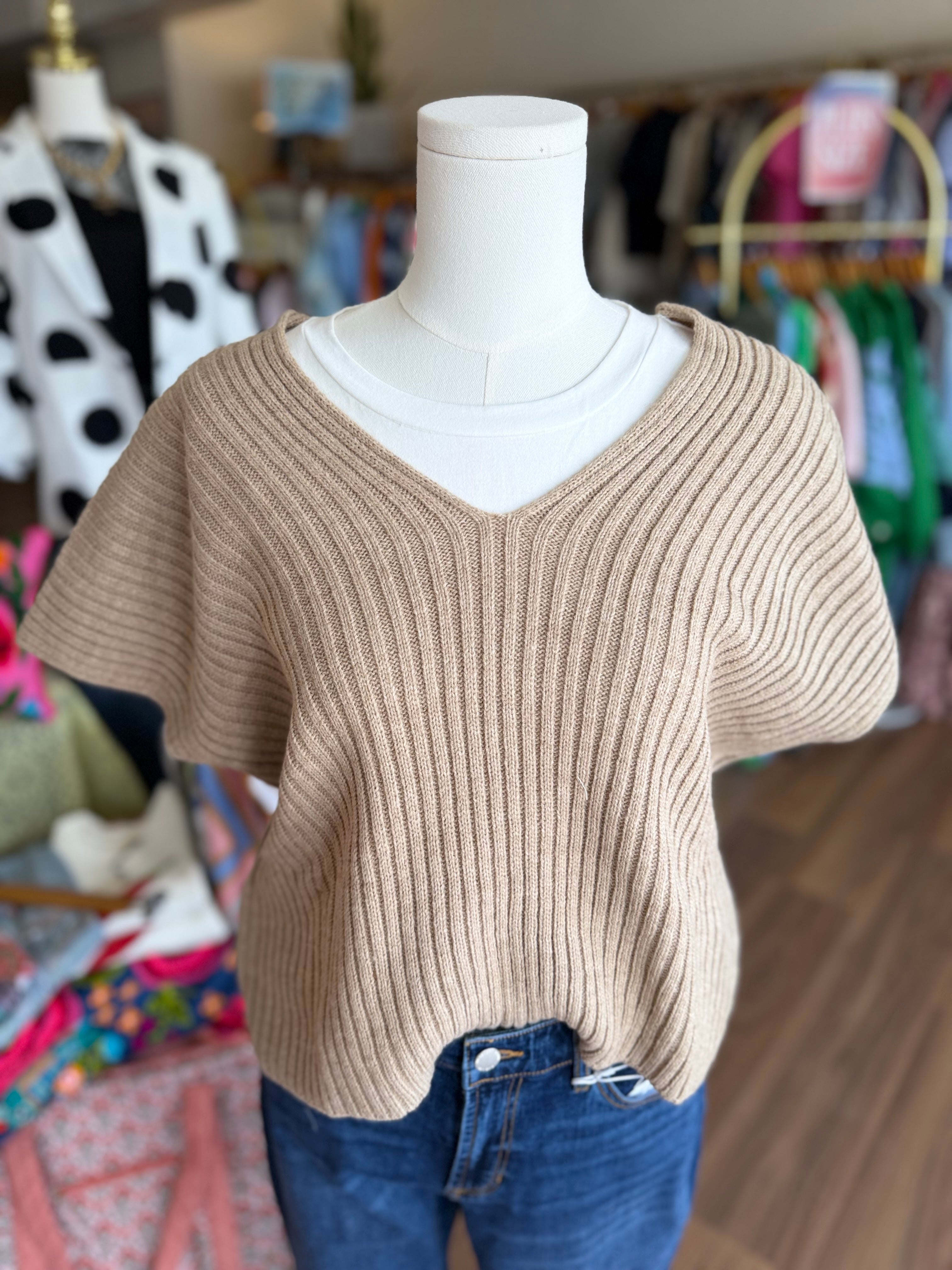 Knit Sweater Top