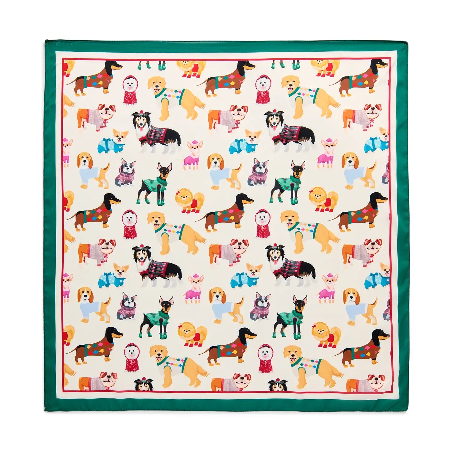 Doggie Vest Square Scarf