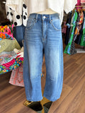 7 Jeans Hi Rise Barrel