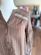 Lace Long Sleeve Top