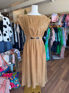 Short Sleeve Midi Dress
