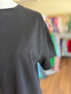 Black Crewneck Dress