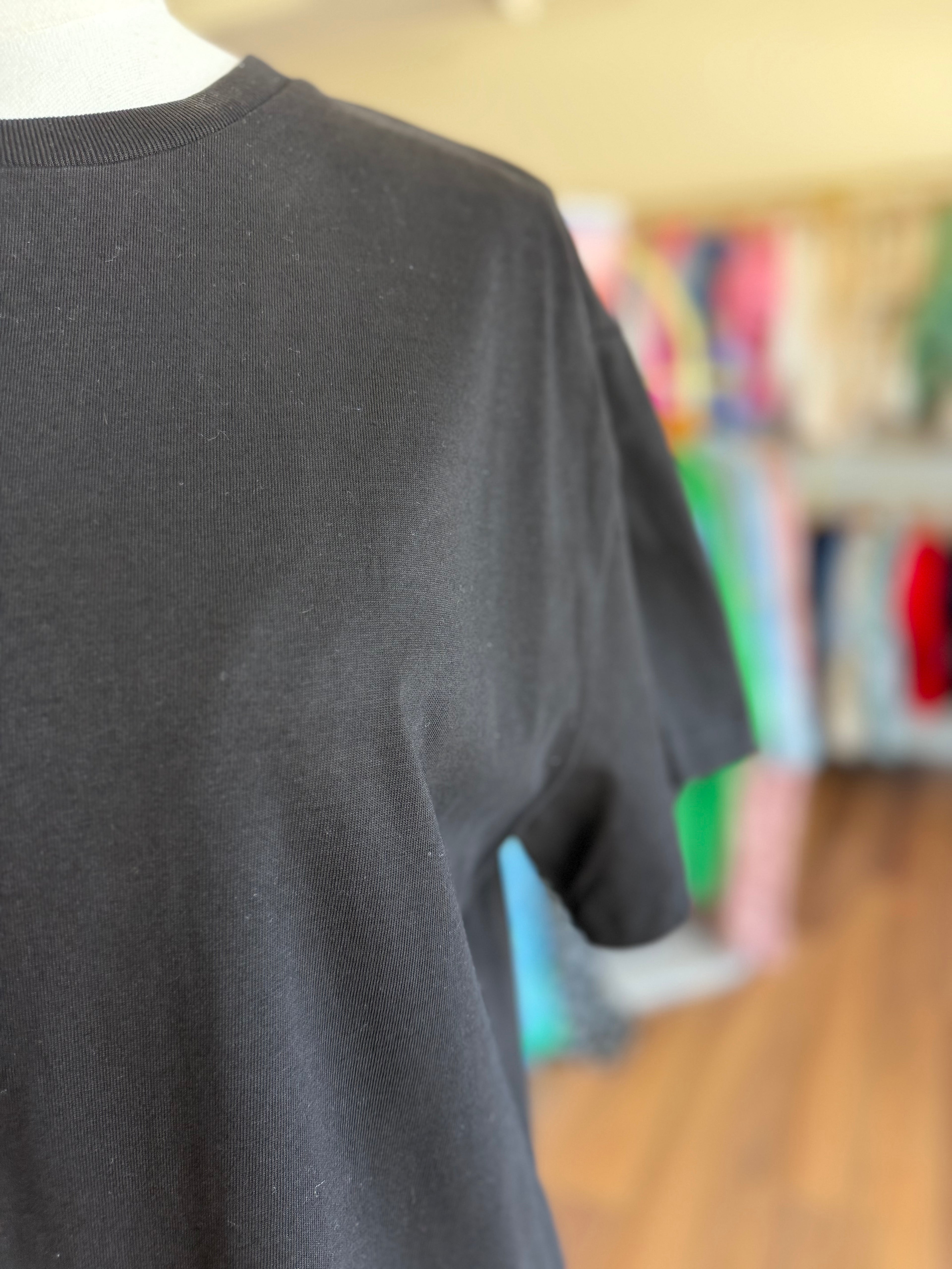 Black Crewneck Dress