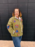 Quilted Plaid Jacket