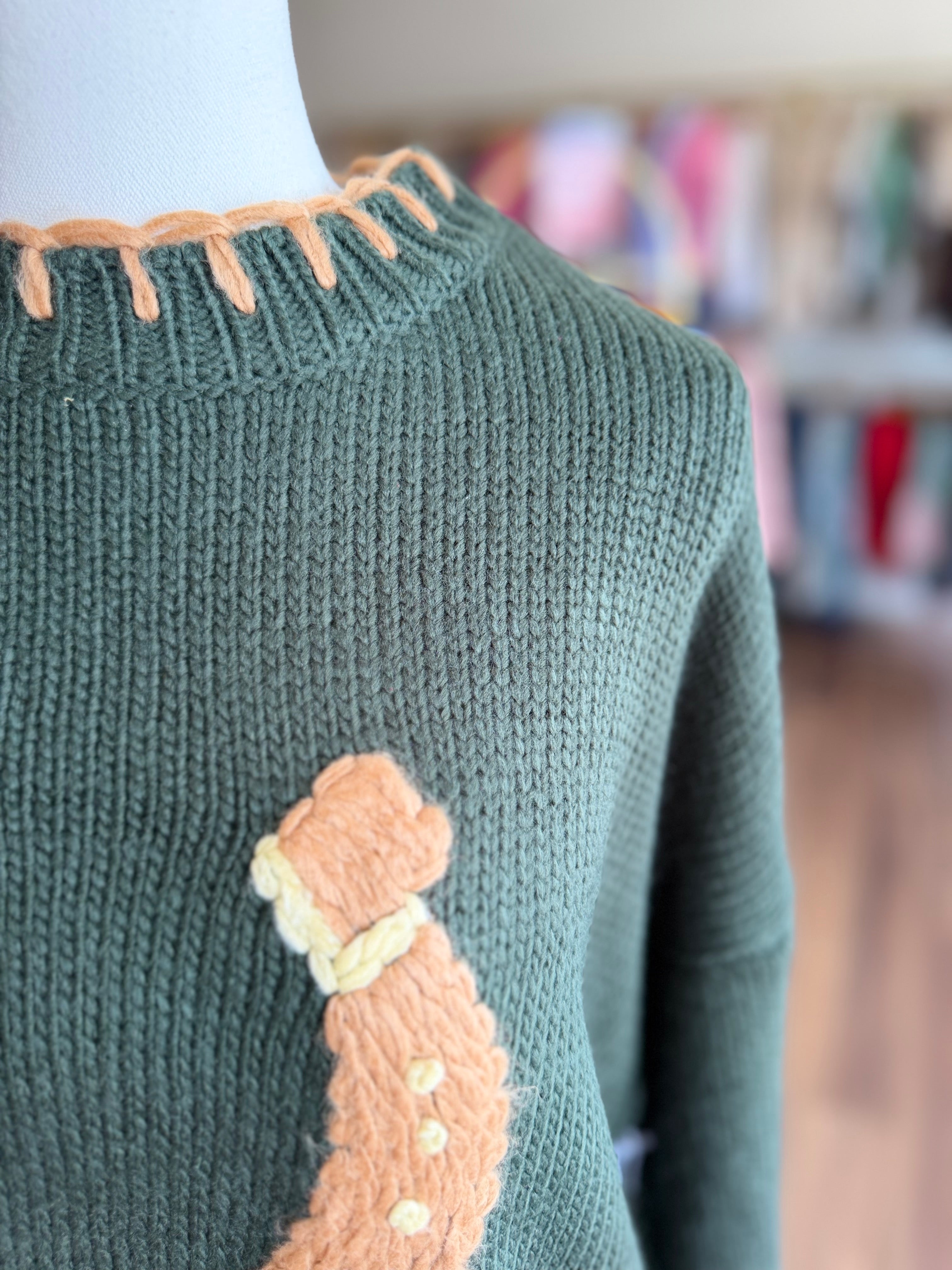 Deep Green Sweater